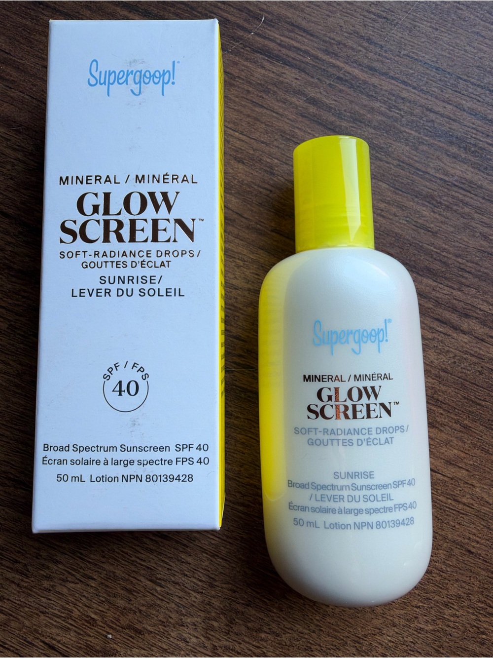 Supergoop! Glow Screen SPF 40 Bottle - 50mL Sunrise